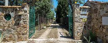 Portail d'entrée de Villa Grazia Chambre d'hôte Alghero