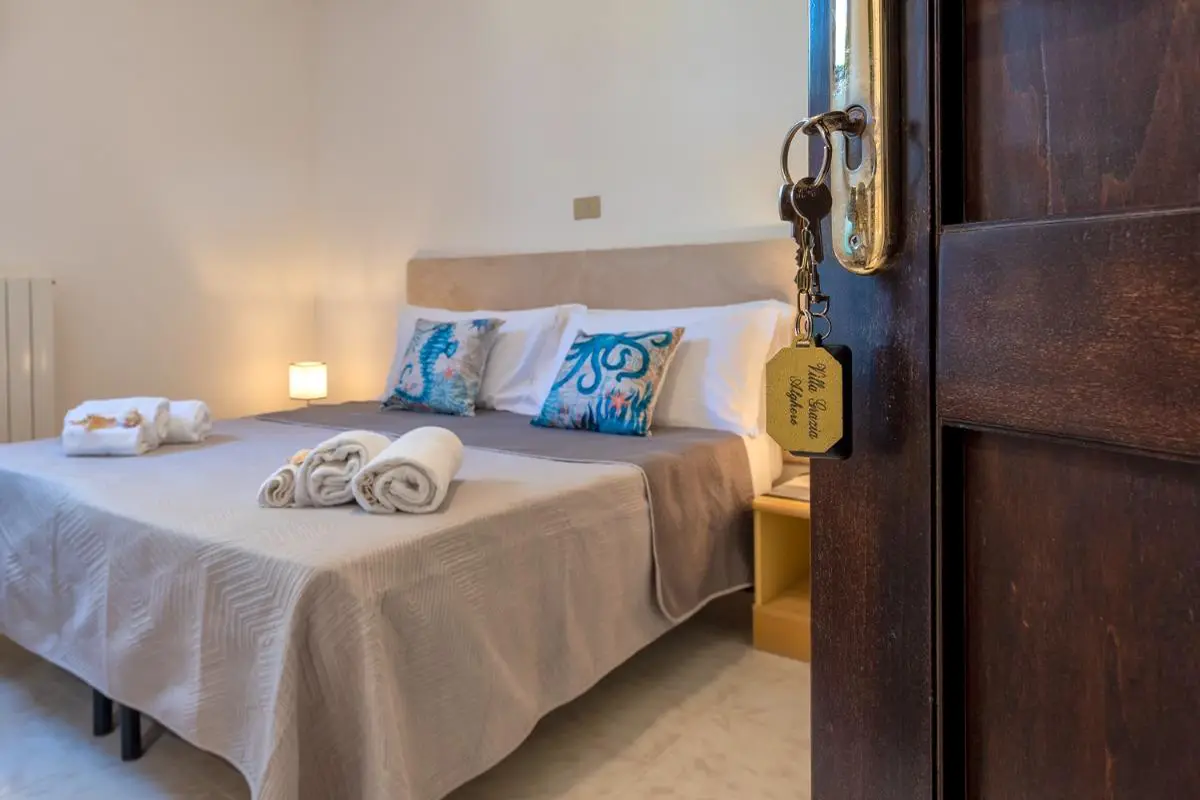 Villa Grazia Bed & Breakfast Alghero - Schlafzimmer im Erdgeschoss